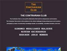 Tablet Screenshot of contrarianclub.org